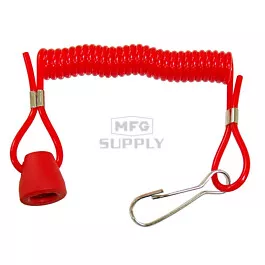 01-111-13 - Tether Kill Switch Cap and Cord only for Arctic Cat, Polaris & Yamaha Snowmobiles