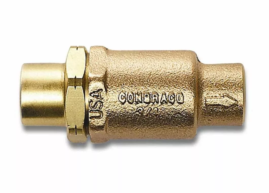 1-1/2" Apollo 61LF-607-01 - Lead Free, Bronze, Soft Seated Check Valve