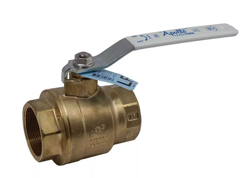1-1/2" Apollo 77FLF-107-01 - Lead Free, Full Port, Threaded, Brass, Ball Valve