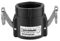 1-1 /4 " D Series Cam Lock Coupler - Female Coupler to Female NPT