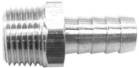 1 /2 NPT Male to 3 /8 Inch Barb Steel Hydraulic Fitting