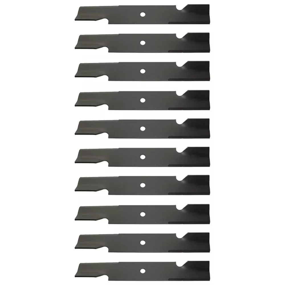 (10) XHT Notched High Lift Blades fits Scag Models Replaces Part Number 481710