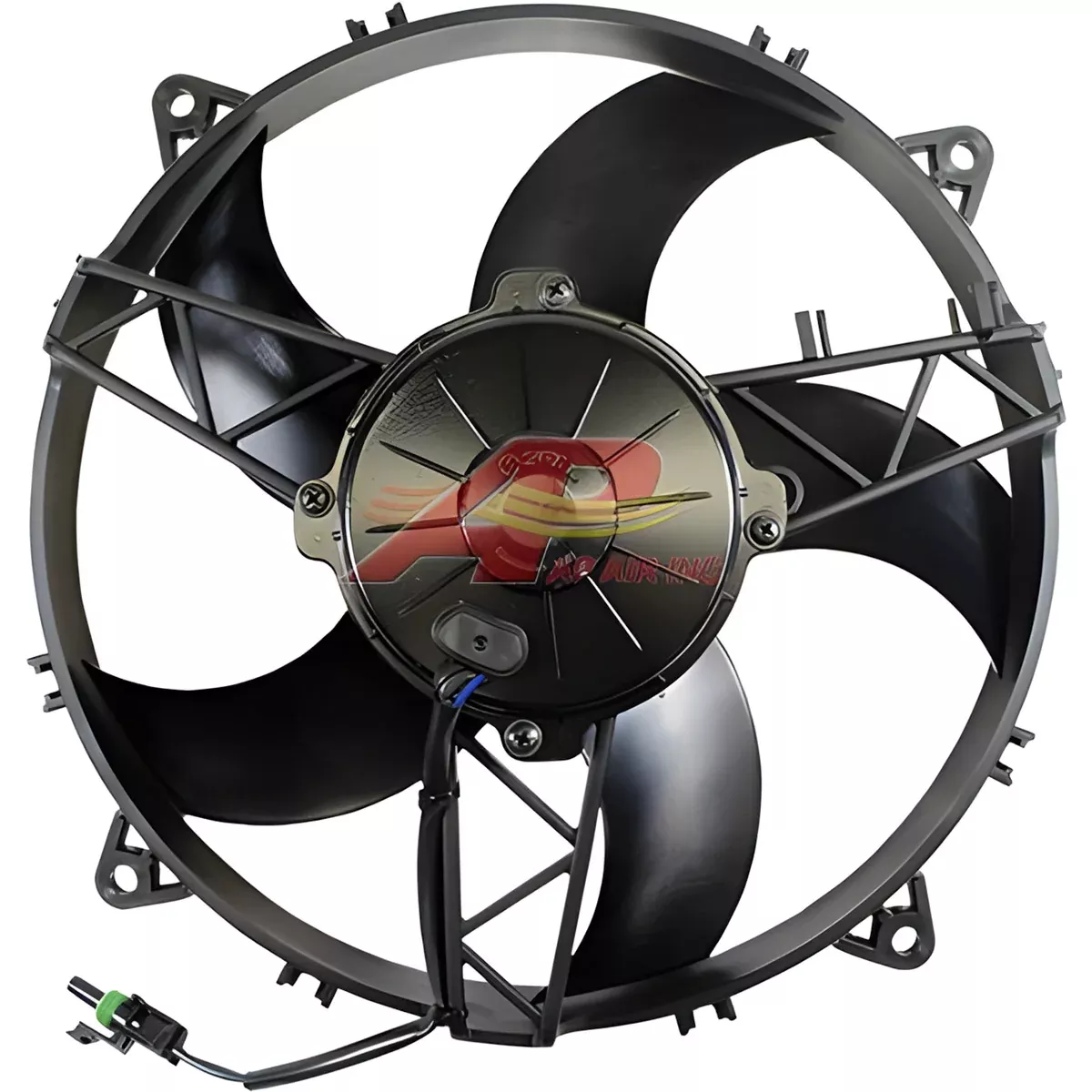 11" Condenser Fan assembly - Puller, Curved Paddle Blade, with Polaris, FA1114692