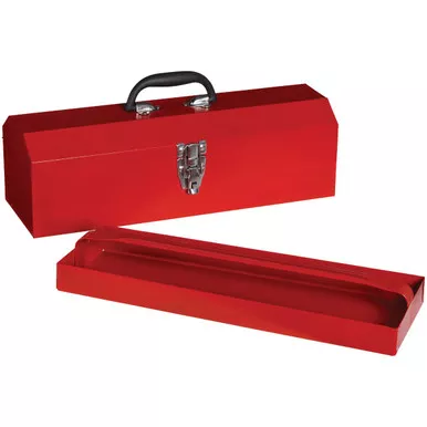19 In. Red Steel Hip Roof Toolbox 339084 339084