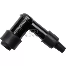 2104-0418 - Spark Plug Resistor Cover/Cap, 90° Elbow Type with Terminal Stud for many Snowmobiles & ATV's