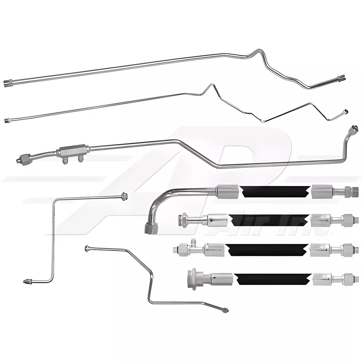 9 Piece Hose and Steel Line Kit for John Deere, 730-62134L