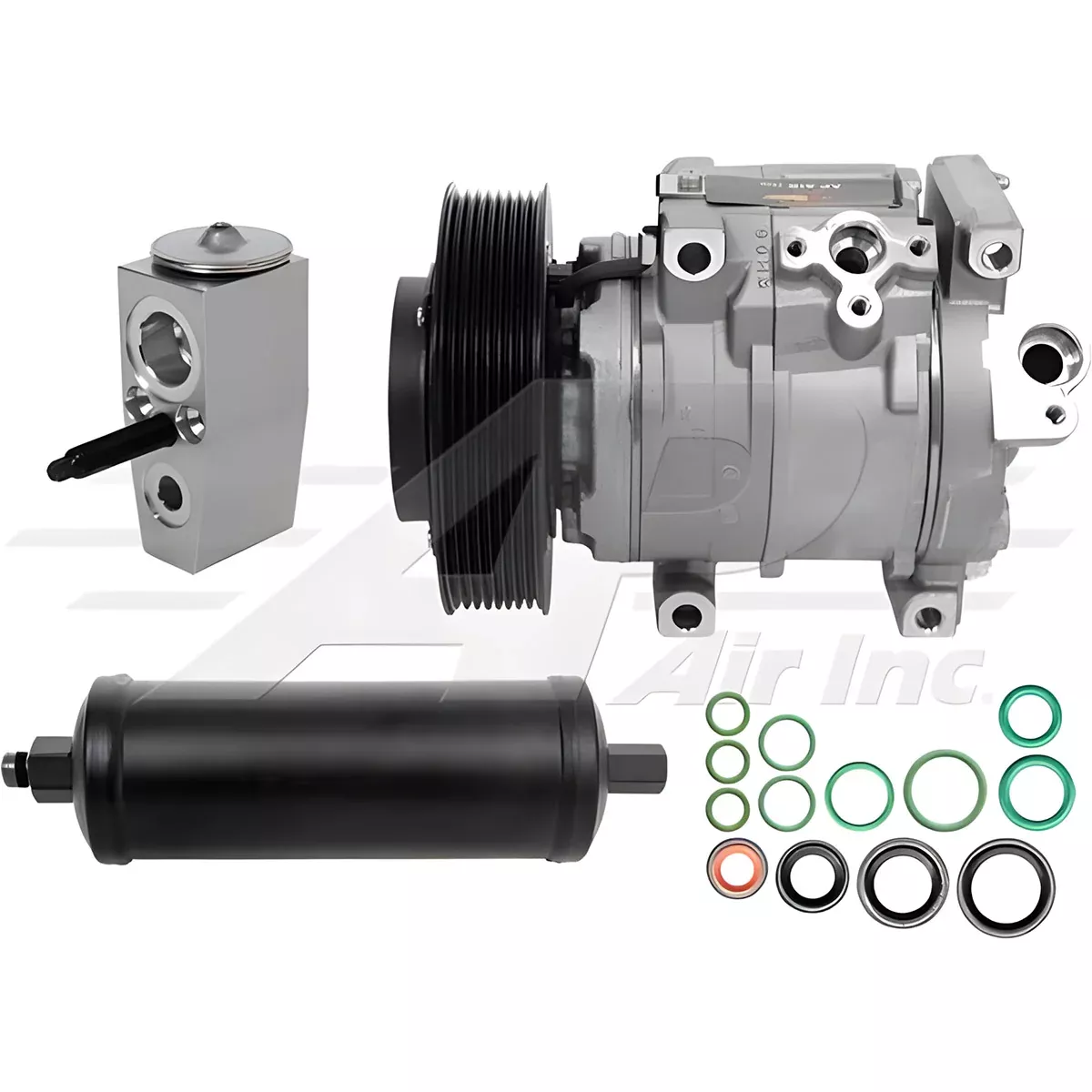 Air Conditioning Kit for John Deere 318E, 319E, 320E, 320G, 323E, 324G, 325G, 328E - 890-166823