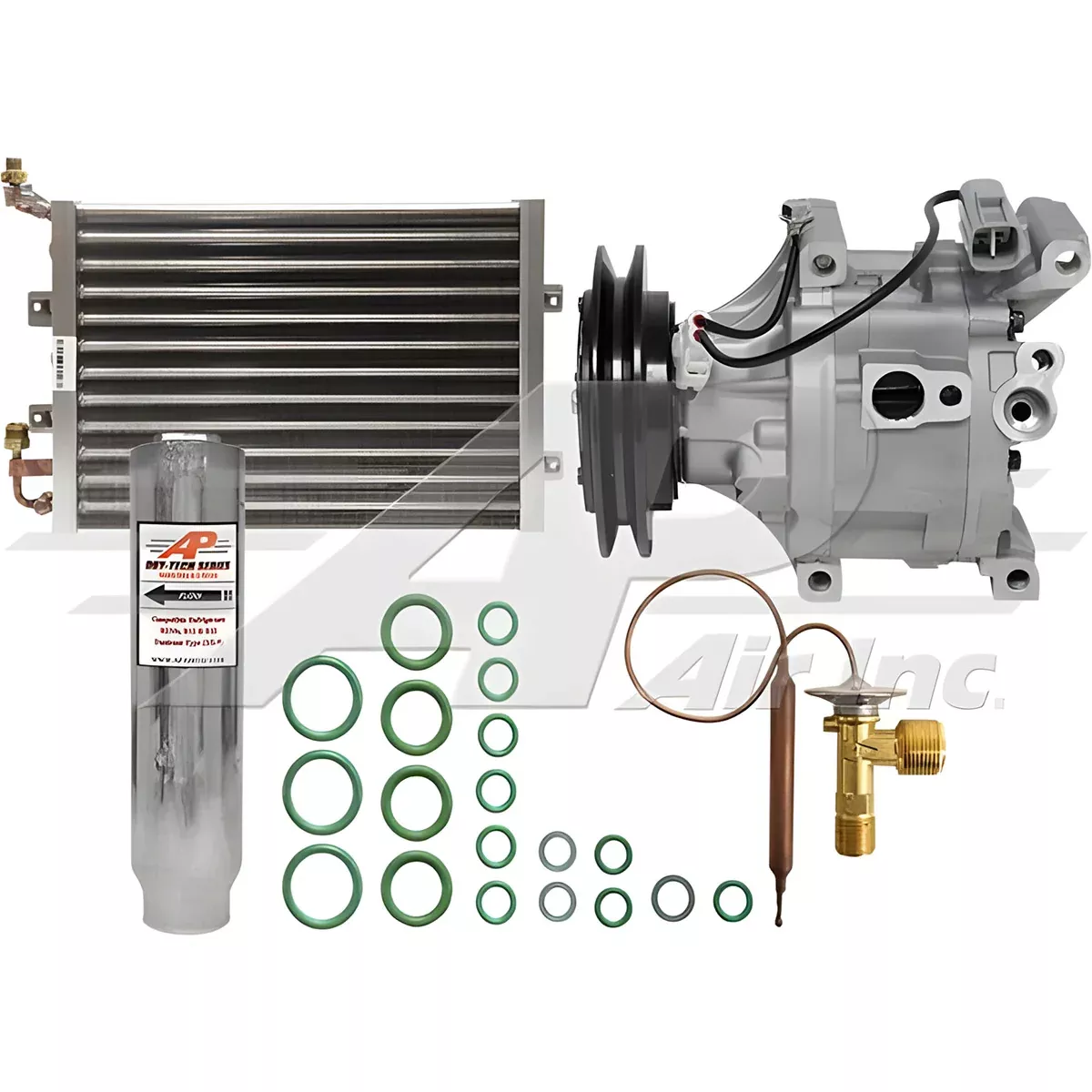Air Conditioning Kit with HD Condenser for Kubota M110, M110DTC, M110FC, M120 - 890-17054