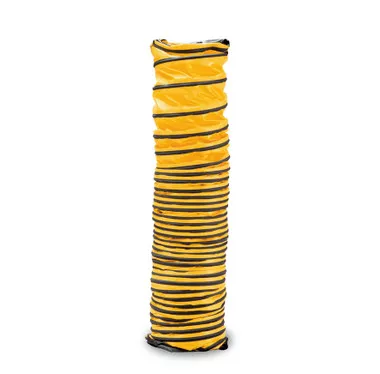 Allegro 9500-15 Blower Ducting | 8" Diameter | 15' Long | Black/Yellow