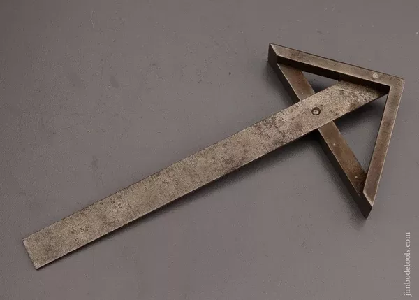 “AMES PATENT” Combination Square & Center Finder Patented 1853 - 100898