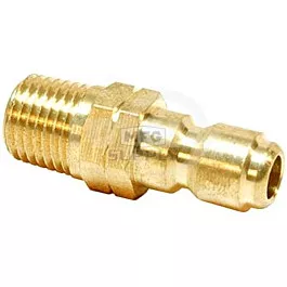 Brass Plug Mpt 1/4" - Min 2