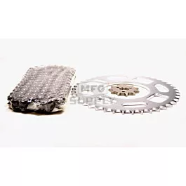 Honda ATC 185S Chain and Sprocket Set for 1981-1982.