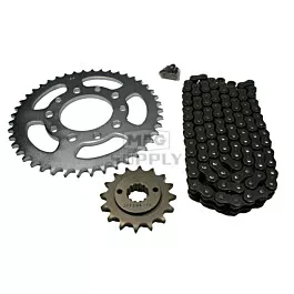 Honda CR500R Chain and Sprocket Set for 1988-1991.