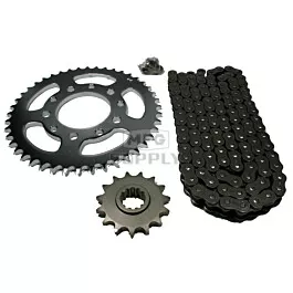 Honda CRF450X Chain and Sprocket Set for 2005-2013.