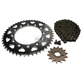 Honda XL250R Chain and Sprocket Set for 1982-1983.