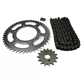 Honda XL250R Chain and Sprocket Set for 1984-1987.