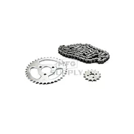 Honda Z50R Chain and Sprocket Set for 1988-1999.