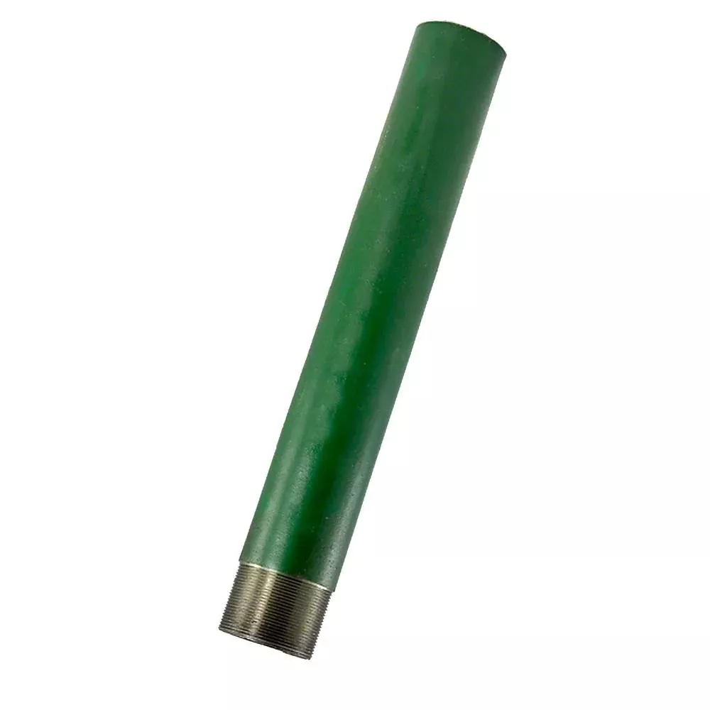 JDS1119 Manifold Threaded Exhaust Pipe (without baffle) Fits John Deere