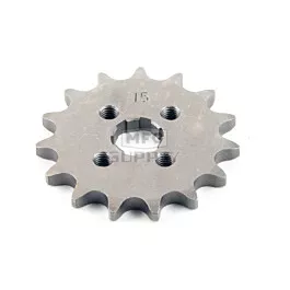 K22-2504 - Honda 420 Pitch 15 Tooth Front Sprocket for 1970 - 2024.
