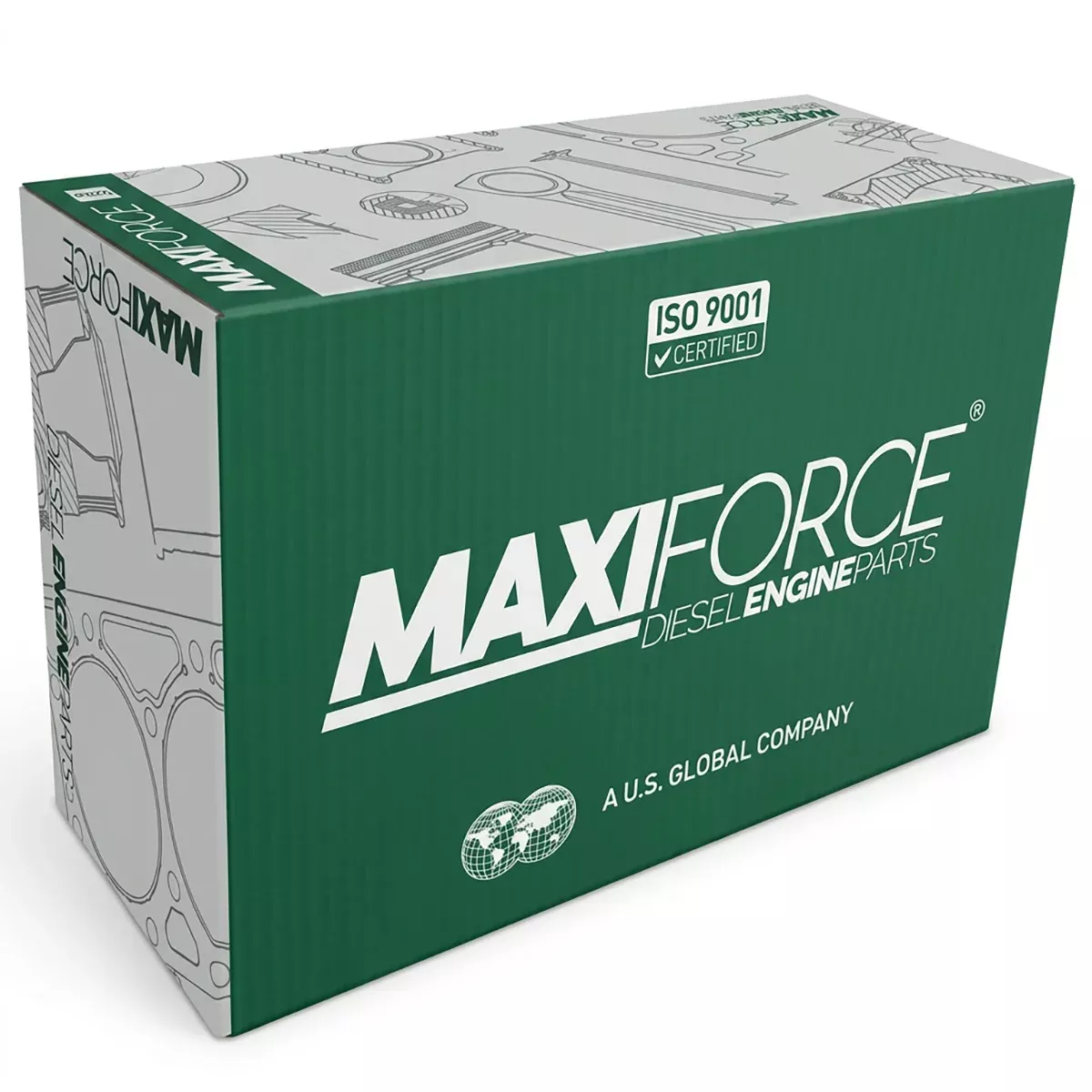 Maxiforce Basic Engine Kit, Standard Pistons, 1104D 1.00MM for Perkins