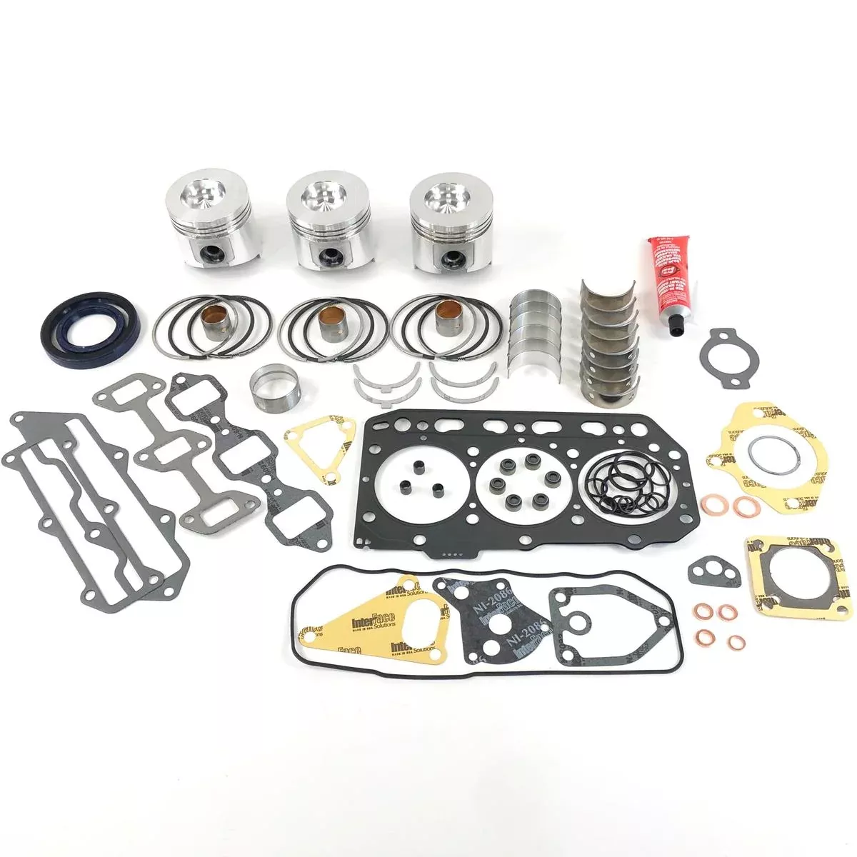 Maxiforce Overhaul Engine Kit, Standard Pistons, 3TNE88 for Yanmar