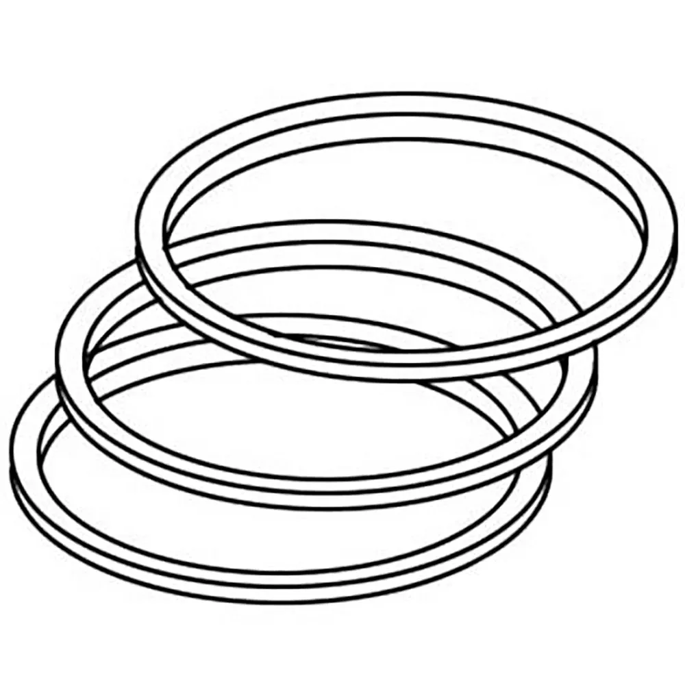 Piston Ring Set Fits 1000 1010 1060 1160 750 800 830 840 850 W7C W9A A42996