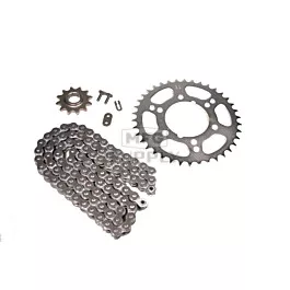 Polaris Scrambler 500 Chain and Sprocket Set for 2003-2004.