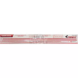 Saw Chain Scale Chart