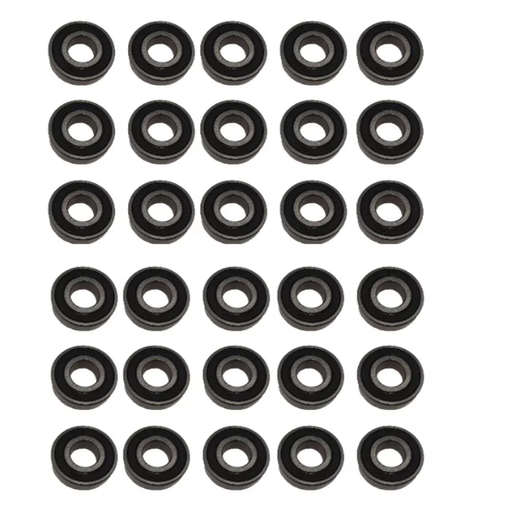 Set of (30) 6203-2RS C3 Sealed Ball Bearings 17x40x12