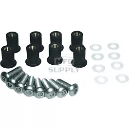 SM-06013 - 8pk Windshield Fastener Screw Kit for Yamaha Snowmobiles