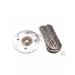 Suzuki LTR450 Quadracer Chain and Sprocket Set for 2006-2012.