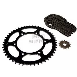 Suzuki RM125 Chain and Sprocket Set for 2006-2007.