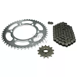 Suzuki RM250 Chain and Sprocket Set for 1999-2000.