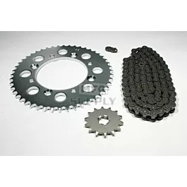 Suzuki RM80 Chain and Sprocket Set for 1989-2001.