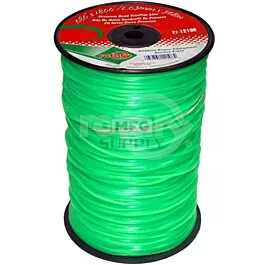 Trimmer Line .080 1800' Lge Spools Quad Green