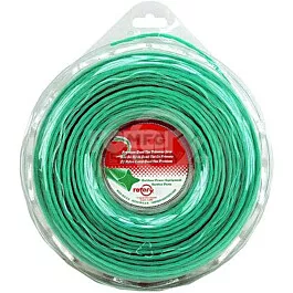 Trimmer Line .080 320' Lge Donut Quad-Tex Twist Green