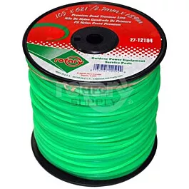Trimmer Line .105 621' Med Spool Quad Green
