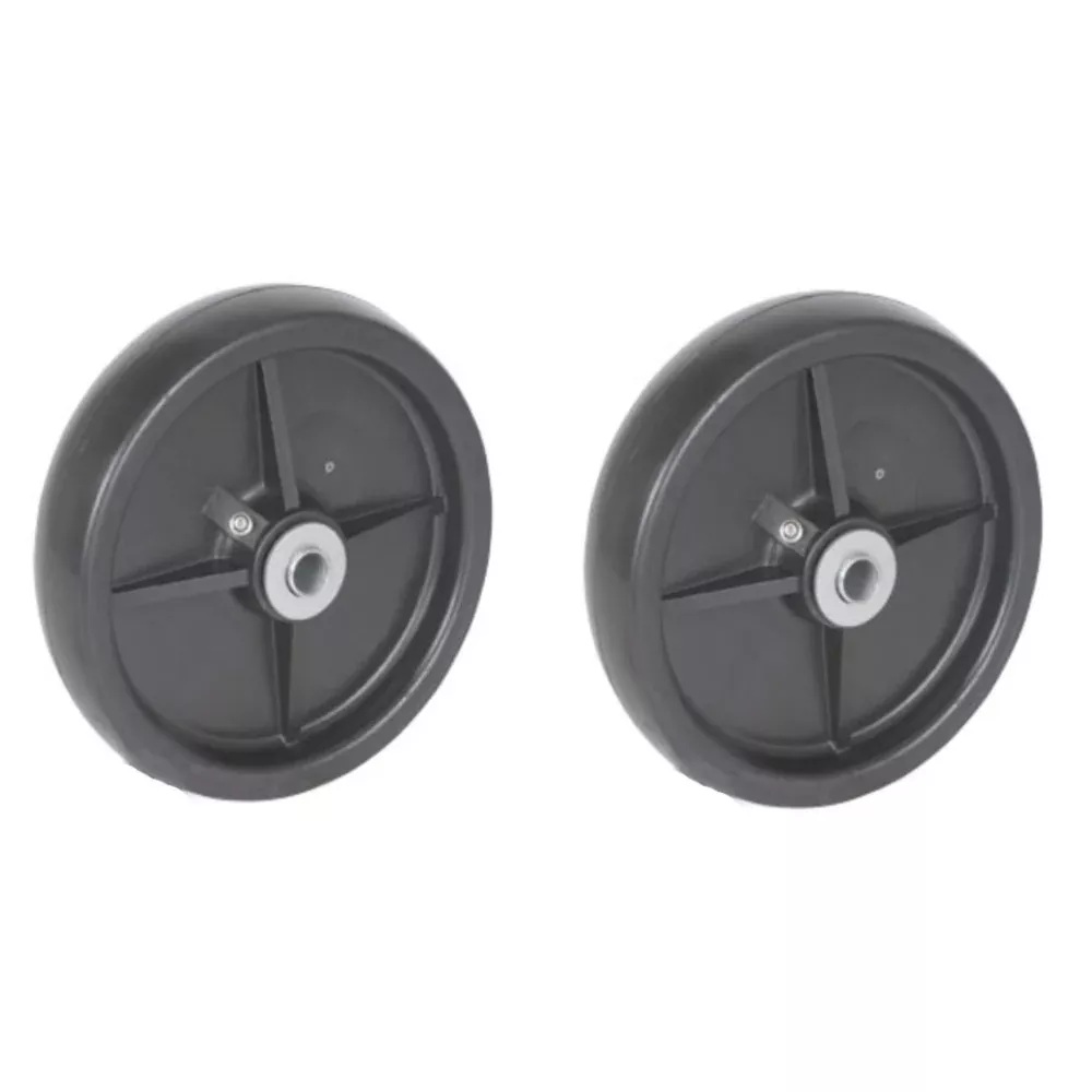 Two New Caster 2" X 8" Wheels Fits John Deere Mower Decks 52" 60" 72" AM107561