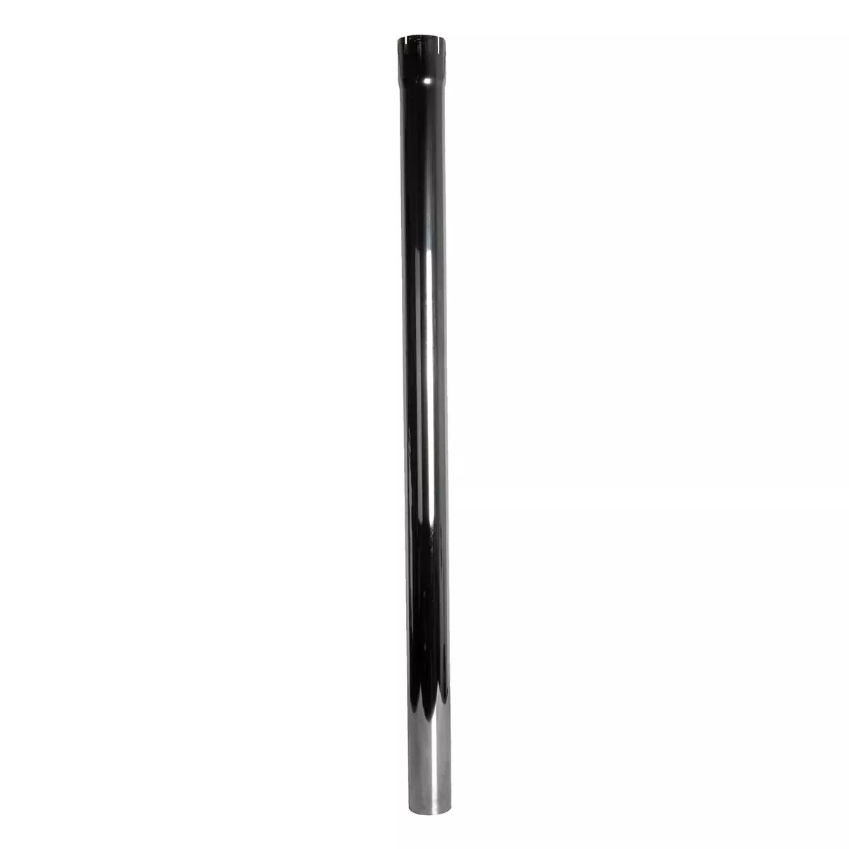 Universal Exhaust Stack Pipe - 1-7/8" x 48", Straight, Chrome