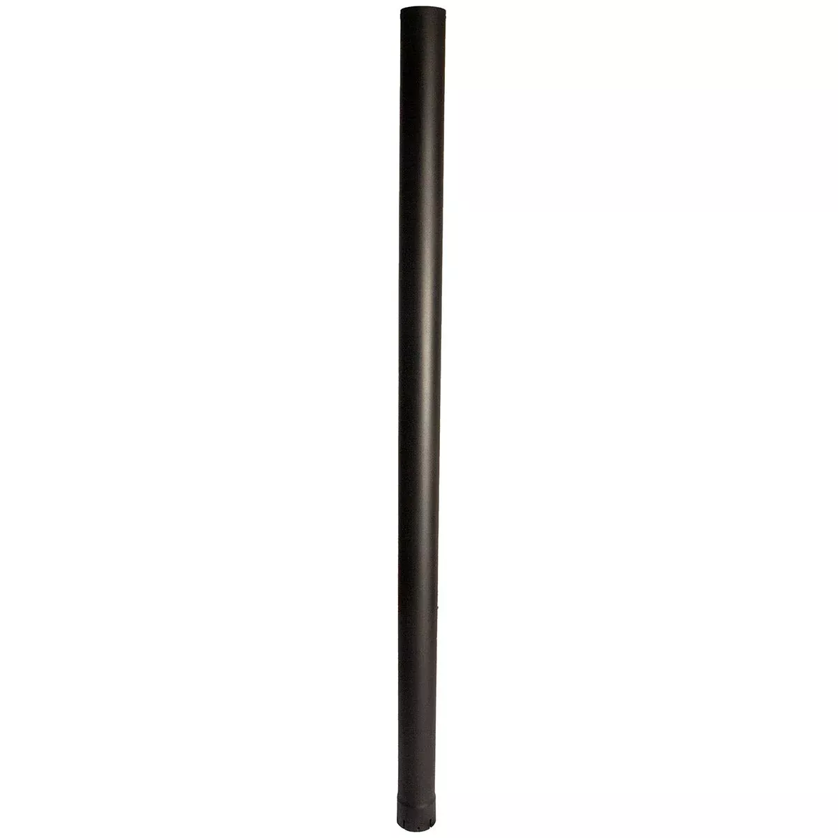 Universal Exhaust Stack Pipe - 3-1/2" x 72", Straight, Black