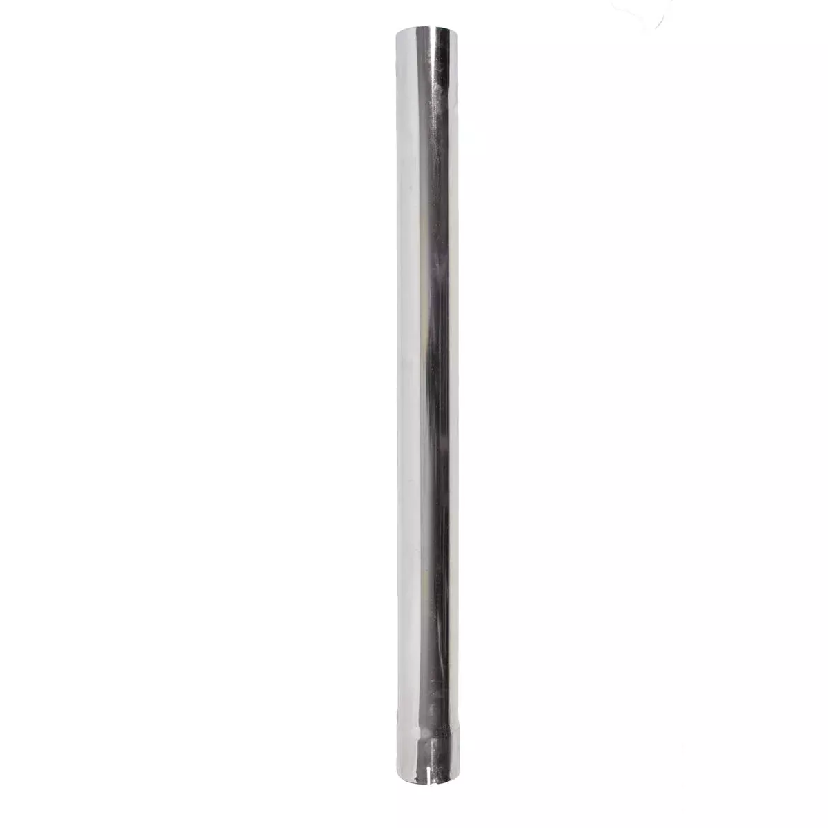 Universal Exhaust Stack Pipe - 3-3/16" x 48", Straight, Chrome