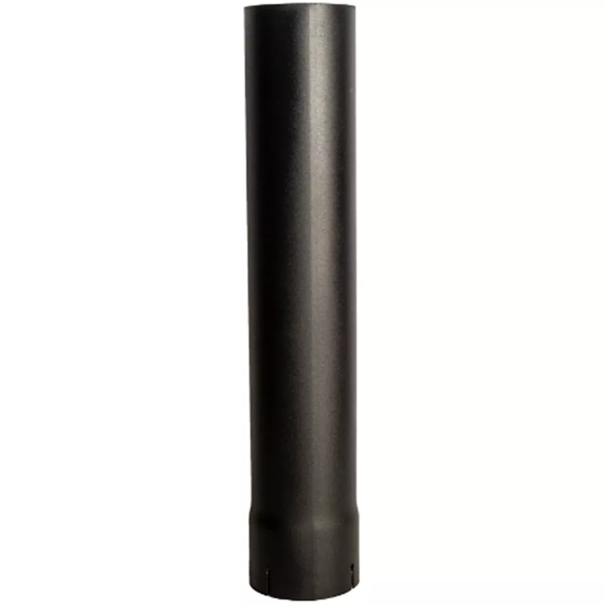 Universal Exhaust Stack Pipe - 4-1/2" x 24", Straight, Black