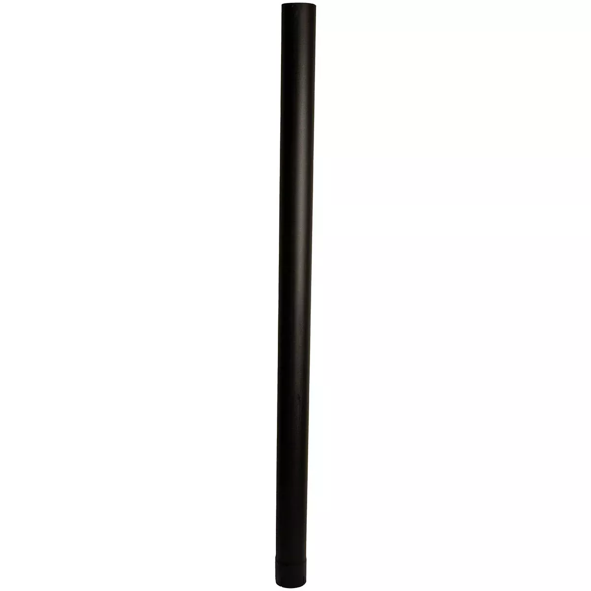 Universal Exhaust Stack Pipe - 4" x 72", Straight, Black