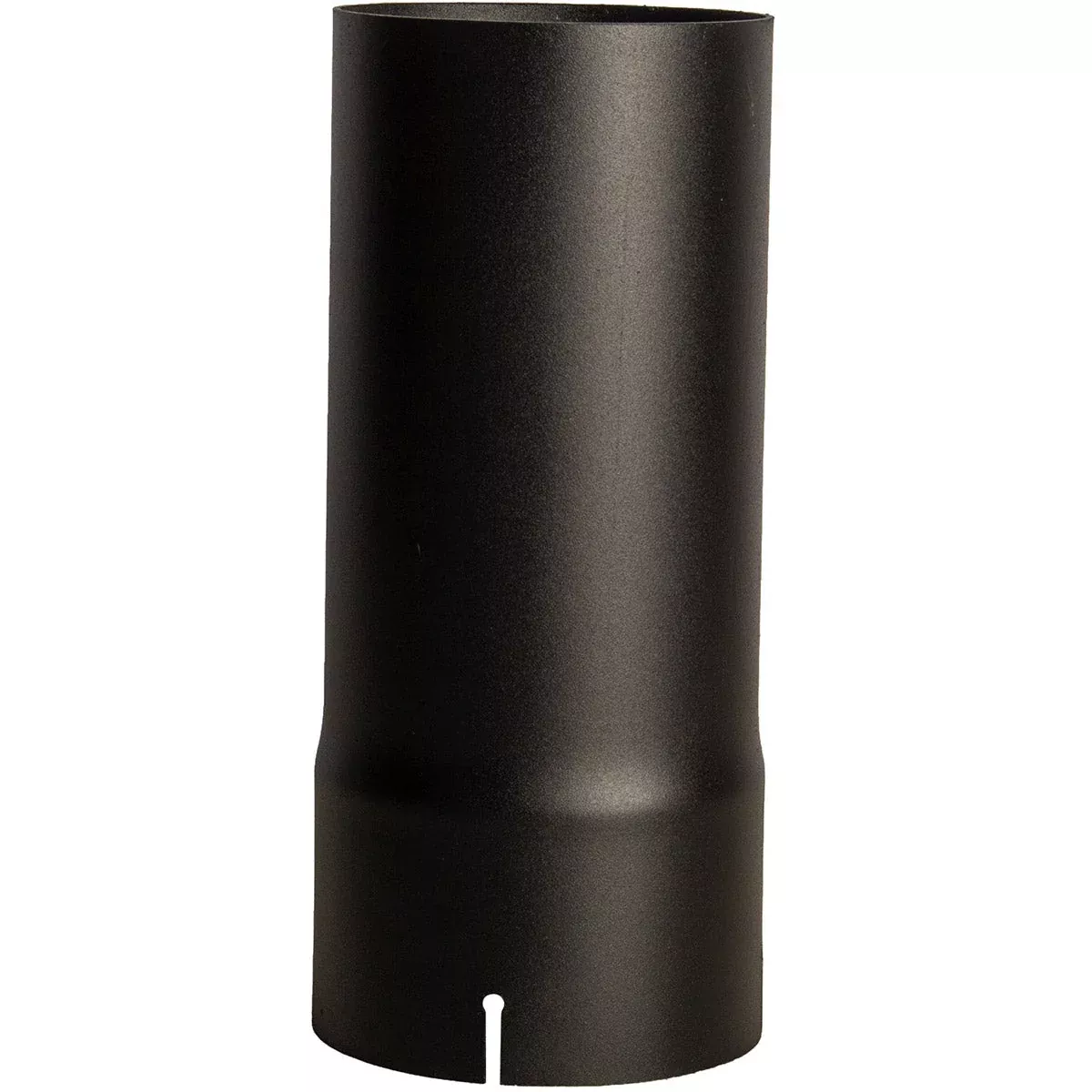 Universal Exhaust Stack Pipe - 5" x 12", Straight, Black