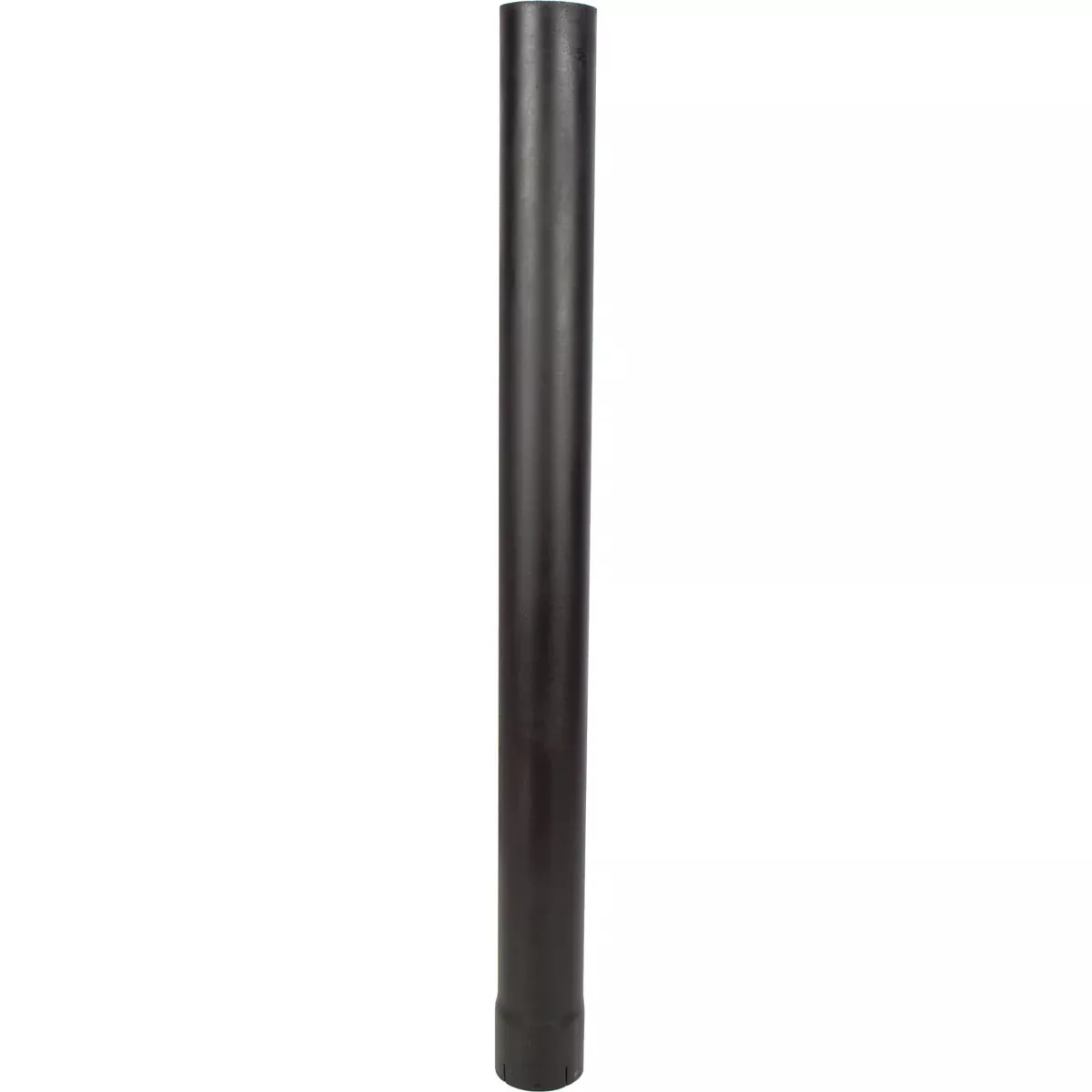 Universal Exhaust Stack Pipe - 5" x 48", Straight, Black