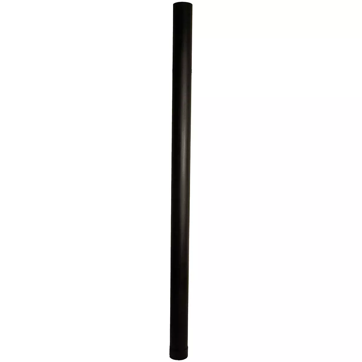 Universal Exhaust Stack Pipe - 5" x 96", Straight, Black
