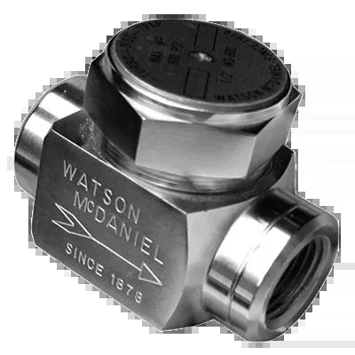 Watson McDaniel TD600 Series Standard Thermodynamic Steam Trap, WM-TD600, 3/8", 1/2", 3/4", 1" NPT, Stainless Steel 420F