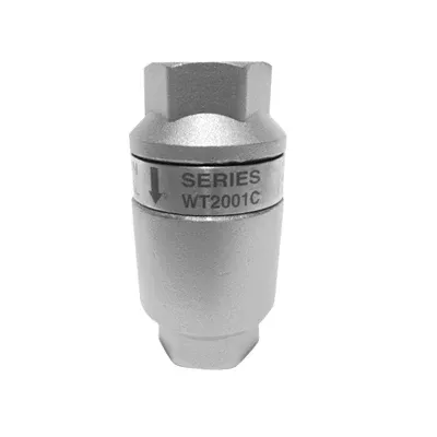 Watson McDaniel WT2000 Series Thermostatic Steam Trap, 5/16" Orifice, 650 Psig PMO, Stainless Steel, Non-Repairable, 1/2", 3/4" NPT