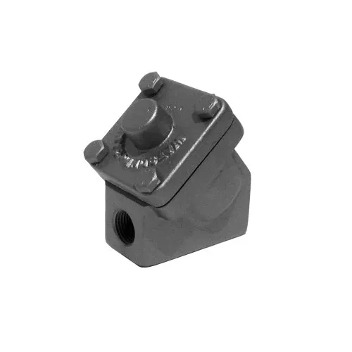 Watson McDaniel WT2500 Series Thermostatic Steam Trap, 5/16" Orifice, 250 Psig PMO, Cast Iron, Repairable, 1/2", 3/4" NPT