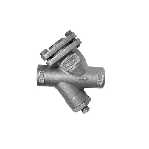 Watson McDaniel WT3000 Series Thermostatic Steam Trap (Repairable), 3/16" Orifice, No Strainer, Stainless Steel, 650 Psig, 1/2", 3/4" NPT/Socket Weld